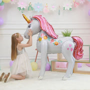 Unicorn Airwalker Balloon Giant 116CM Party Decorations