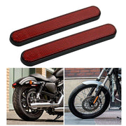 2pcs Motorcycle Front Rear Fork Leg Reflective Reflector Sticker