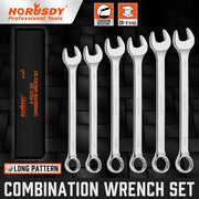 Extra Long Imperial Spanner Ring Wrench Set