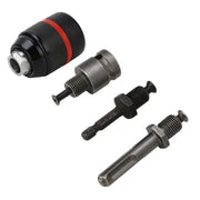 Keyless Drill Chuc with SDS Adapter 1/2 Key Sleeve 1/4 Hex Shank