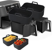Reusable Air Fryer Liner Silicone Pot Basket for Ninjas Dual