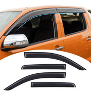 Toyota Hilux Window Visors Deflectors Rain Guards