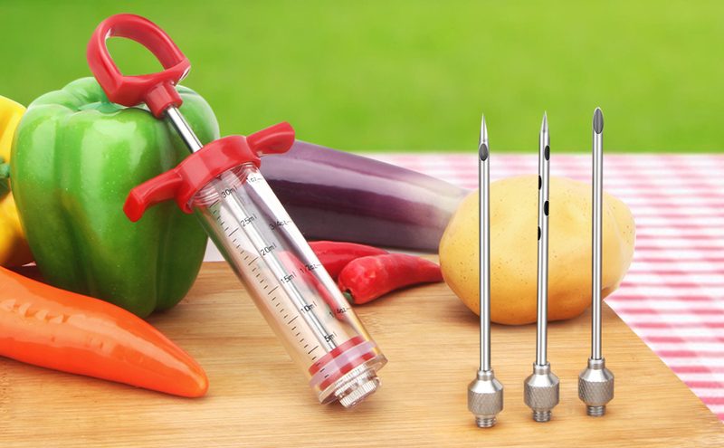 BBQ Meat Marinade Injector – Paktec.nz