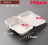 Food Containers Takeaway Box 200pcs