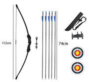 20lbs Kids Archery Recurve Bow +Arrows