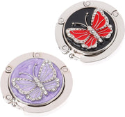 Folding Table Purse Handbag Hanger Hook Holder Set