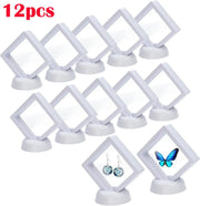 3D Floating Display Case Coin Ornament Frame Jewellery Storage Box