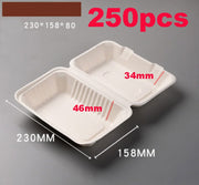 Food Containers Takeaway Box 250pcs