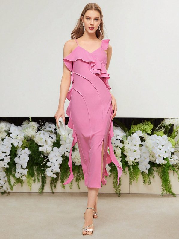 MOTF Ruffle Dress – Paktec.nz