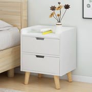 Bedside Table White