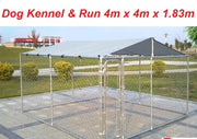 Dog Run 4x4x1.82m With Roof