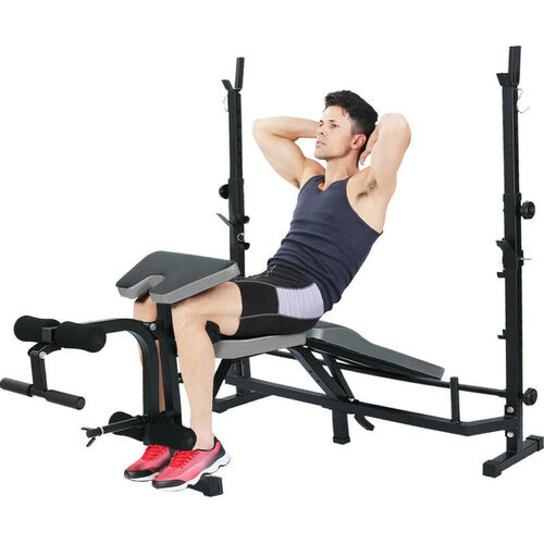 Squat Rack Bench Rack Weight Bench Flat Bench – Paktec.nz
