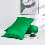 Satin Pillowcase Forest Green 2PC