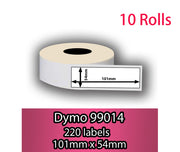 99014 Dymo Compatible Label 54x101mm