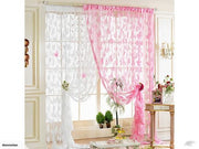 1*2M Butterfly Pattern Tassel String Curtain-White