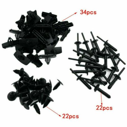 Wrangler JK Mounting Clip Set 78PCS Fender Flare Hardware Clip Kit For 2007-2017 Jeep Wrangler JK - Full Mounting Set 78pc Fender Flare Hardware Wrangler JK Mounting Clip Set 78PCS Fender Flare Hardware Clip Kit For 2007-2017 Jeep Wrangler JK - Full Mounting Set 78pc Fender Flare Hardware