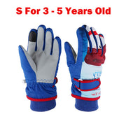 Kids Ski Gloves Ski Mittens S