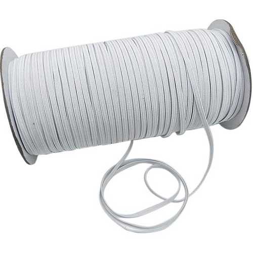 9mm 82 Yard Braided Elastic Band Flat Elastic Cord Ribbons – Paktec.nz
