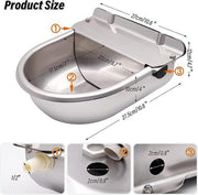 Water Trough Auto fill Drinking Bowl