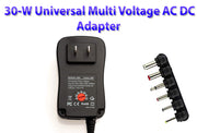30W Universal Muti Voltage AC/DC Adapter Switching Power Supply with USB output - Paktec.nz