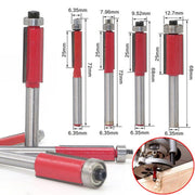 Flush Trim Router Bit 1/4'' Shank Set