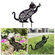 Cat Garden Arts Sculptures Stakes Ornament