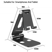 Phone Stand Holder iPhone iPad Samsung Tablet Aluminium
