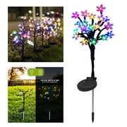 Garden Solar Light Outdoor Sakura Stake Lights