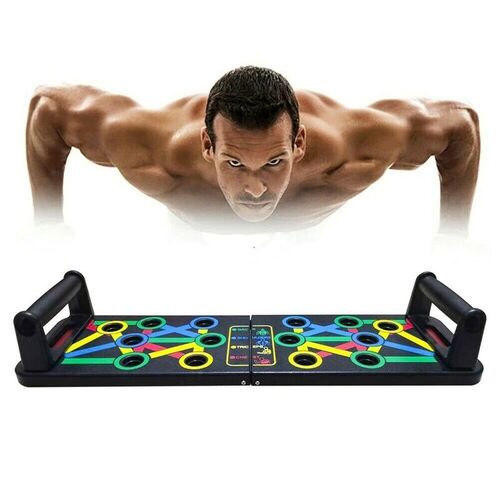 Push Up Board Fitness Workout Train Gym Exercise – Paktec.nz