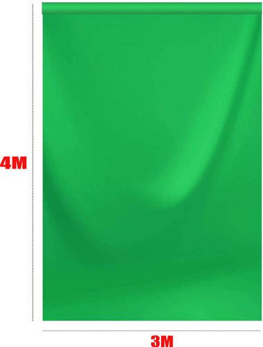 Photography Backdrop Background Green 3M x 4M – Paktec.nz