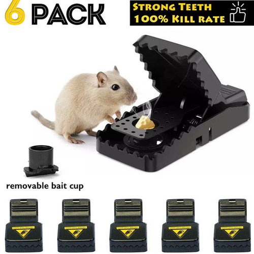 LARGE Mouse Traps Rat Mice Rodent Killer Snap Trap Reusable Heavy Duty Pest  Trap