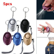 5pcs Personal Alarms Keychain