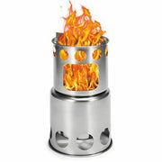 Camping Burner Cookers Stove Pot Combination