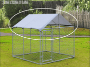 Roof Cover Compatible With Dog Kennel Runs 2.3M x 2.3M - Paktec.nz