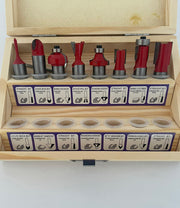 15pcs Router Bit Set 1/2" Shank