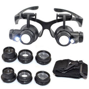 8 Lens Magnifier Watch Repair Magnifier