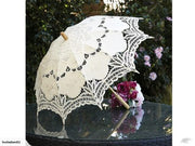 Wedding Parasol Umbrella Beige