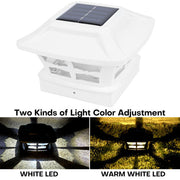 Solar Lights Outdoor Fence Post Cap Lamp