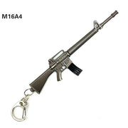 PUBG M16A4 Model Metal Keychain Playerunknown's Battlegrounds