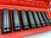 13Pcs 10-32mm 1/2 inch Deep Impact Socket Set