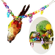 Bird Toy Parrot Swing Bridge Cage Toys
