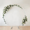 2M White Circle Arch Metal Flower Frame Wedding Decoration