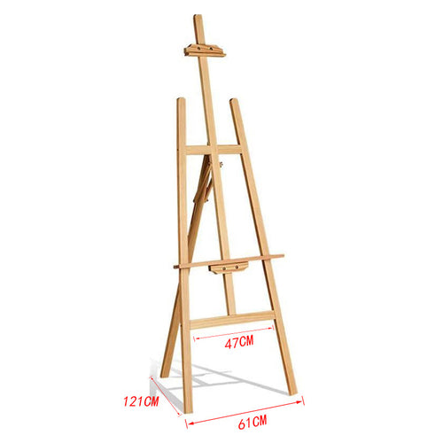 Wooden Easel Stand - 1.75m/69inch - Artist Easel - Wood Display