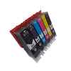 6 PACK PGI-670XL BK CLI-671XLBK C M Y GY Compatible Ink Cartridge for CANON