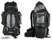 55L Tramping Pack Back Pack Bag Grey