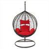 Egg Chair with Cushion and Stand