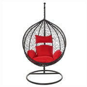 Egg Chair with Cushion and Stand