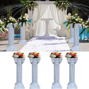 4 x Wedding Pillar Column Roman Flower Stand Party