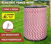 Electric Fence Wire Polywire 2.5mmx500M