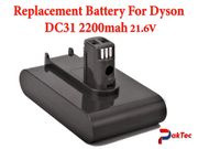 Replacement Battery For Dyson DC31 2200mah 21.6v - Paktec.nz